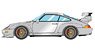 Porsche 911(993) GT2 Option Equipment 1996 Silver (Diecast Car)