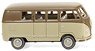 (HO) VW T1 Type 2 Bus Cream Beige/ Brown (Model Train)