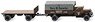 (HO) MB L 2500 Platform Trailer Truk `Spedition Hamacher` (Model Train)
