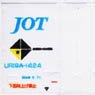 Private Ownership Type UR19A-1000 Container (JOT/Sky Blue) (3 Pieces) (Model Train)
