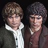The Lord of the Rings/ Hero of Middle-earth: Samwise Gamgee & Frodo Baggins 1/6 Collectible Action Figure LOTR014/015 (Fashion Doll)