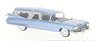Cadillac S&S Superior Landau Hearse 1959 Metallic Blue (Diecast Car)