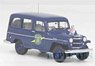 ジープ ウィリー ステーションワゴン ポリスカー 1954 ミシガン州 (ミニカー)