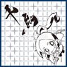 Nobunaga no Shinobi Microfiber Handkerchief (Chidori) (Anime Toy)