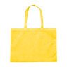 Work Store Back Nonwoven Fabric L With a Gusset Yellow (Educational)