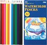 Aquarelle Colored Pencil 12colors Long (Educational)