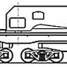 1/80(HO) Heavy Capacity Flatcar Type SHIKI800 (B2 Specification) Kit (Unassembled Kit) (Model Train)