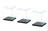 Model Cover Square (Small) Black (Set of 3) (Display)