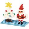 Nanoblock Santa Claus & Christmas Tree (Block Toy)