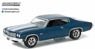 1970 Chevrolet Chevelle SS 454 in Fathom Blue with White Stripes (ミニカー)