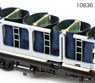1/80(HO) Curtain Parts for 3 Steps Second Class Sleeper (for 2-Car) for Kato Series 20 JNR Interior Blue (Model Train)