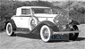 パッカード 902 スタンダード エイト コンバーチブル 1932 ホワイト/レッド (ミニカー)
