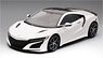 Acura NSX 2017 130R ホワイト/カーボンファイバー パッケージ (LHD) (ミニカー)