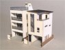 (N) Urban Housing (A) Paper Kit (Pre-colored Kit) (Model Train)