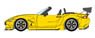 Pandem Roadster (ND) Yellow / 6 Spork Wheel (Black/Polished Rim) (Diecast Car)