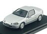 Honda CR-X Delsol SiR (1992) Borg Silver/Metallic (Diecast Car)