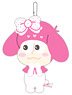 Osomatsu-san x Sanrio Characters Plush Mascot Big [F] Todomatsu (Anime Toy)
