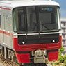 Meitetsu Series 3150 (2nd Edition, New Color) Additional Two Car Formation Set (Without Motor) (Add-on 2-Car Set) (Pre-colored Completed) (Model Train)