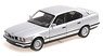 BMW 535I (E34) 1988 シルバー (ミニカー)