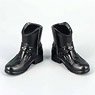 ZY-Toys 1/6 Men`s Fashion Boots B (Black) (ZY16-23B) (Fashion Doll)