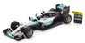 Mercedes F1 W07 Hybrid No.6 2nd Abu Dhabi GP 2016 Nico Rosberg - World Champion 2016 (Including Figure and Pit Board) (Diecast Car)