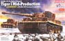 WWII German Tiger I Middle Production s.Pz.Abt.506 Eastern Front 1944 w/Zimmerit (Plastic model)