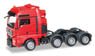 (HO) MAN TGX XXL 640 E6 Large Rigid Tractor Red [MAN TGX XXL 640 (Model Train)