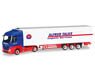(HO) MB Actros Stream Space Refrigerated Box Semi-trailer `Alfred Talke` (Model Train)