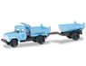 ZIL 130 Truck-mounted Tipper Trailer Blue (Pre-built AFV)