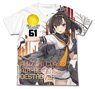 Kantai Collection Akizuki Full Graphic T-shirt White M (Anime Toy)