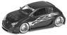Peugeot 206 Tuning (Mat Black) (Diecast Car)