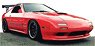 Mazda Savanna RX-7 (FC3S) Red (Diecast Car)