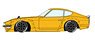 PANDEM 240Z サファリブラウン (ブラックダックテール) / RS ワタナベ Rタイプ ホイール (ガンメタリック) (ミニカー)