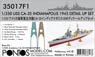 Detail Up Set for USS Indianapoliss CA-35 1945 (for Academy) (Plastic model)