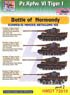[1/72] Pz.Kpfw. VI Tiger I Battle of Normandy Part.2 [SS 102nd Heavy Tank Battalion] (Decal)