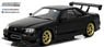 Artisan Collection - 1999 Nissan Skyline GT-R (R34) - Black Pearl (ミニカー)