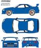 Artisan Collection - 1999 Nissan Skyline GT-R (R34) - Bayside Blue (ミニカー)