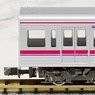Keio Series 8000 (After Top Middle Car SAHA) Additional Four Middle Car Set (without Motor) (Add-On 4-Car Set) (Pre-colored Completed) (Model Train)