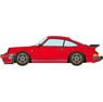 Porsche 930 turbo 1988 Red (Black Interior,Mat Black/Bronze Rim) (Diecast Car)