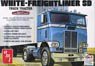 White Freightliner SD Truck Tractor (Model Car)