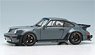 Porsche 930 turbo 1988 スレートグレー (マットブラックホイール/クリアブラックリム) (ミニカー)