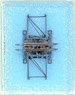1/80(HO) Pantograph Type PT-42 (Private Railways) (Gray) (Mounting Interval 16x14) (Model Train)