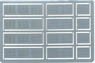 1/80(HO) Dress up parts :Alminium Blind for Hankyu Train (2 Sheet for 2-Car) (Model Train)