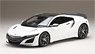Honda NSX (NC1) 2017 Carbon Package 130R White (Diecast Car)