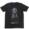 Re: Life in a Different World from Zero Rem Phosphorescent T-Shirts Black S (Anime Toy)