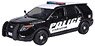 2015 Ford Police black/white (ミニカー)