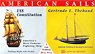 American Sails USS Constitution & Gertrude L. Thebaud (Plastic model)