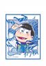 Osomatsu-san Idol Photo Style Hand Towel Karamatsu (Flying Ver.) (Anime Toy)