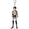 Attack on Titan Whole Body Acrylic Key Ring (D) Levi (Anime Toy)