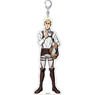 Attack on Titan Whole Body Acrylic Key Ring (E) Erwin (Anime Toy)
